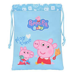 Priešpiečių dėžutė Peppa Pig Baby Šviesiai mėlyna kaina ir informacija | Maisto saugojimo  indai | pigu.lt