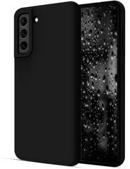 Силиконовый чехол для Samsung Galaxy S22 SoundBerry (real liquide silicone), black цена и информация | SoundBerry Мобильные телефоны и аксессуары | pigu.lt