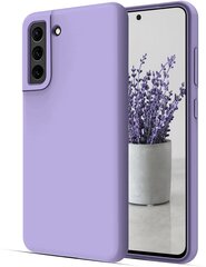 Silikoninis dėklas skirtas Samsung Galaxy S22 Plus SoundBerry (real liquide silicone Easy Clean), violetinés - Lavanda kaina ir informacija | Telefono dėklai | pigu.lt