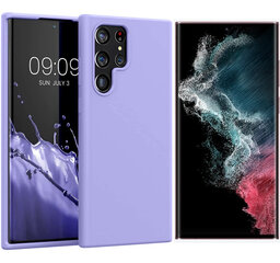 Силиконовый чехол для Samsung Galaxy S22 Ultra SoundBerry (real liquide silicone), purple - Lavanda цена и информация | Чехлы для телефонов | pigu.lt