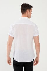 Мужская рубашка MCL White 32491/BEYAZ 32491/BEYAZ/M цена и информация | Рубашка мужская | pigu.lt