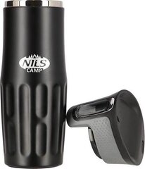 Nils Camp termosinis puodelis NCC06, juodas kaina ir informacija | Termosai, termopuodeliai | pigu.lt