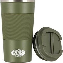 Nils Camp termosinis puodelis NCC09, žalias kaina ir informacija | Termosai, termopuodeliai | pigu.lt