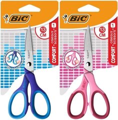 Ножницы Bic Comfort, 13 см цена и информация | Kanceliarinės prekės | pigu.lt