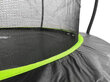 Batutas Lean Sport Max 244 cm, juodas/žalias цена и информация | Batutai | pigu.lt