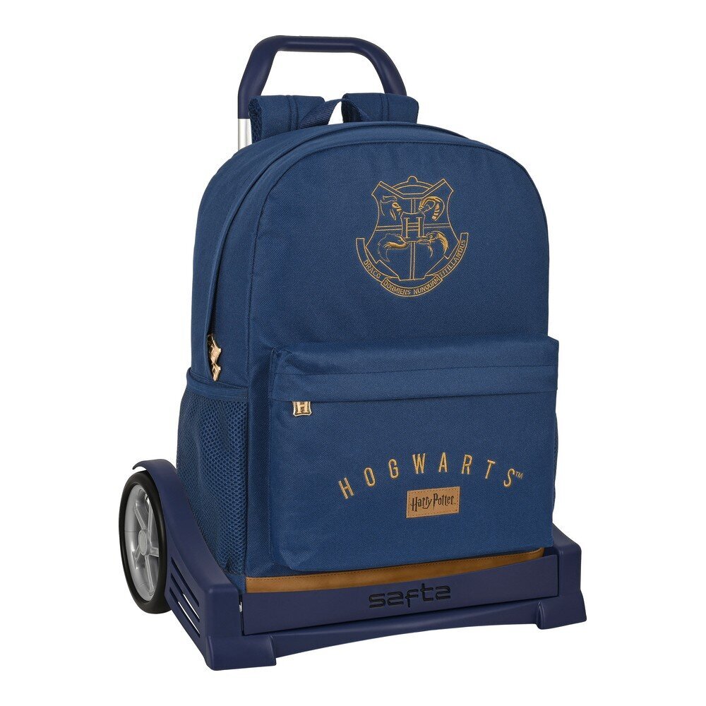 Mokyklinė kuprinė su ratukais Harry Potter Magical, mėlyna kaina ir informacija | Kuprinės mokyklai, sportiniai maišeliai | pigu.lt