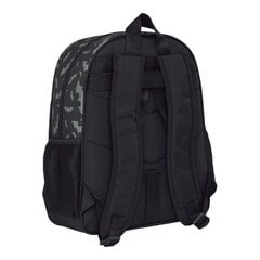 Школьный рюкзак Batman Hero, чёрный (32 x 43 x 14 см) цена и информация | Школьные рюкзаки, спортивные сумки | pigu.lt