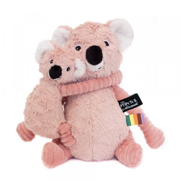 Pliušinis žaislas - Koala Mama ir mažylis, rožiniai цена и информация | Minkšti (pliušiniai) žaislai | pigu.lt