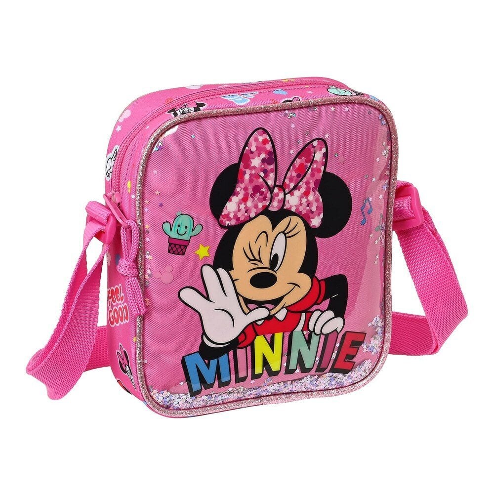 Rankinė mergaitėms Minnie Mouse Lucky, rožinė kaina ir informacija | Aksesuarai vaikams | pigu.lt