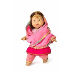 Lėlė - kūdikis Berjuan Friends Of The World 9064-19, 38 cm kaina ir informacija | Žaislai mergaitėms | pigu.lt
