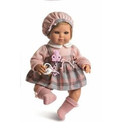 Куколка Berjuan Baby Sweet 1221-22, розовая цена и информация | Игрушки для девочек | pigu.lt