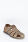 Vyriškos basutės Mekomelo 11928111, smėlio spalvos kaina ir informacija | Vyriškos šlepetės, basutės | pigu.lt