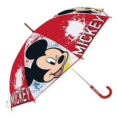 Зонт Mickey Mouse Happy Smiles Красный (Ø 80 cm) цена и информация | Карнавальные костюмы | pigu.lt