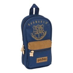 Пенал-рюкзак Harry Potter Magical, коричневый / тёмно-синий (12 x 23 x 5 см) (33 предмета) цена и информация | Пеналы | pigu.lt