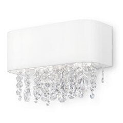 Sieninis šviestuvas Maytoni Modern baltos spalvos su kristalais MOD600WL-02W kaina ir informacija | Sieniniai šviestuvai | pigu.lt