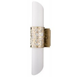 Sieninis šviestuvas Maytoni House baltos spalvos su aukso detalėmis H260-02-N kaina ir informacija | Sieniniai šviestuvai | pigu.lt