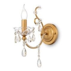 Sieninis šviestuvas Maytoni Royal Classic aukso spalvos su kristalais DIA004-01-G kaina ir informacija | Sieniniai šviestuvai | pigu.lt