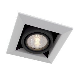 Taškinis šviestuvas Maytoni Downlight, balta spalva DL008-2-01-W kaina ir informacija | Lubiniai šviestuvai | pigu.lt