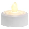 LED arbatos žvakės, baltos, 2 vnt. 0,06W 3,6x2,9cm Paulo 068-05