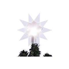 Eglutės viršūnės puošmena žvaigždė 14x14cm Topsy 089-96 kaina ir informacija | Kalėdinės dekoracijos | pigu.lt