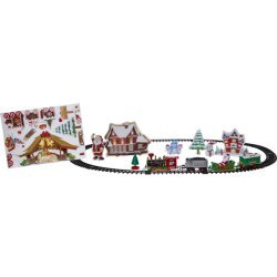 LED Kalėdų dekoro traukinukas, Kalėdų traukinys 992-35 kaina ir informacija | Kalėdinės dekoracijos | pigu.lt