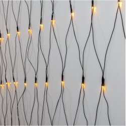 Lemputės - auksinis tinklelis, 160LED, serijos LED, auksinis šiltas baltas 594-23 цена и информация | Lauko šviestuvai | pigu.lt