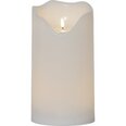 LED vaško žvakė balta C 0.03W 16x30cm Flamme grand 064-44