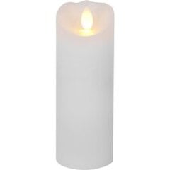 LED vaško žvakė balta AA 0,12W 5,5x15cm Glow 068-44 kaina ir informacija | Žvakės, Žvakidės | pigu.lt
