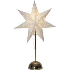 LED popierinė žvaigždė ant stovo balta 2,76W 35x55cm Lottie 234-77 kaina ir informacija | Kalėdinės dekoracijos | pigu.lt