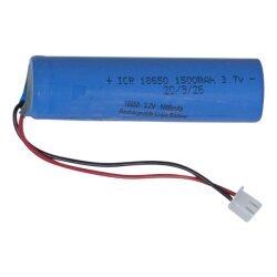 Įkraunama baterija 18650 3.7V 1500mAh Li-ion 1.8x6.7cm 478-06 kaina ir informacija | Elementai | pigu.lt