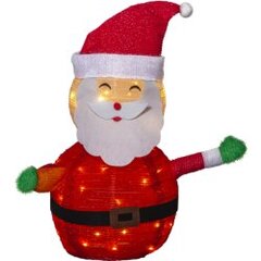 LED kalėdų senelio dkoracija kaina ir informacija | Kalėdinės dekoracijos | pigu.lt