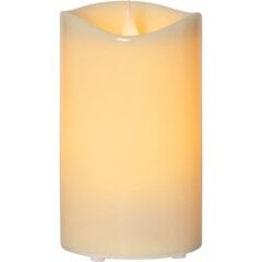 LED vaško žvakė smėlio spalvos C 0,06W 12x21cm Grande 064-66 kaina ir informacija | Žvakės, Žvakidės | pigu.lt
