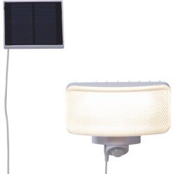 LED lauko lempa su saulės baterijomis balta 18x16cm 0.9W Powerspot 481-64 kaina ir informacija | Lauko šviestuvai | pigu.lt