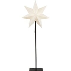 Popierinė žvaigždė ant stovo balta E14 34x85cm Frozen 232-91 kaina ir informacija | Kalėdinės dekoracijos | pigu.lt