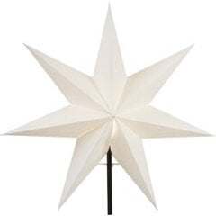 Popierinė žvaigždė balta 54x54cm Frozen 231-94 kaina ir informacija | Kalėdinės dekoracijos | pigu.lt