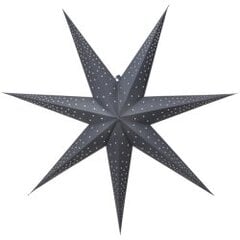 Popierinė žvaigždė kabanti mėlyna 80x80cm 501-54 kaina ir informacija | Kalėdinės dekoracijos | pigu.lt