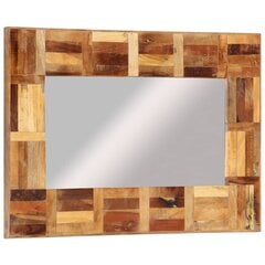 Sieninis veidrodis, 50x80 cm, rudas цена и информация | Зеркала | pigu.lt