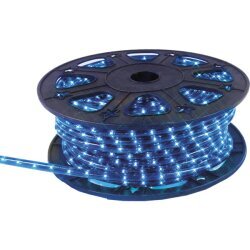 Juostelė mėlyna 1620 LED 607,5W 4500cm kaina ir informacija | Lauko šviestuvai | pigu.lt