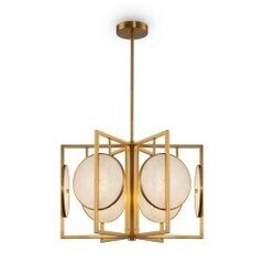 Lubinis šviestuvas Maytoni Moderni aukso spalvos kolekcija su dekoratyvinėmis akmens detalėmis 6xE14 MOD099PL-06G kaina ir informacija | Lubiniai šviestuvai | pigu.lt
