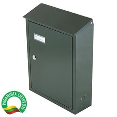 Pašto dėžutė PD 900, tamsiai žalia kaina ir informacija | Pašto dėžutės, namo numeriai | pigu.lt