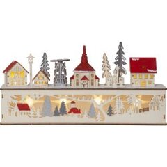 LED šviesos dekoro lazeriu pjaustytas rudas 0,6W 45x22cm Rosenheim kaina ir informacija | Žvakės, Žvakidės | pigu.lt