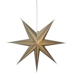 Popierinė žvaigždė, smėlio spalvos, 60x60 cm kaina ir informacija | Kalėdinės dekoracijos | pigu.lt
