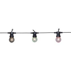 Spalvinga lempų virtinė 10 LED 3.4W 855x10cm Mažas cirko siūlelis цена и информация | Girliandos | pigu.lt