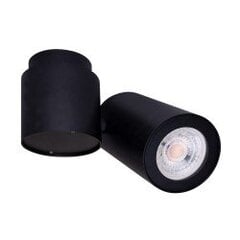 Lubinis šviestuvas Maxlight Barro kolekcija juodos spalvos 1xGU10 C0035 kaina ir informacija | Lubiniai šviestuvai | pigu.lt
