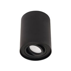 MAXLIGHT C0068 LAMPA SUFITOWA BASIC ROUND CZARNA цена и информация | Потолочные светильники | pigu.lt