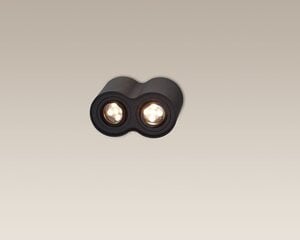 MAXLIGHT C0086 LAMPA SUFITOWA BASIC ROUND CZARNA PODW&Oacute;JNA цена и информация | Потолочные светильники | pigu.lt
