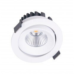 Šviestuvas Maxlight Cyklop kolekcija baltas, 9cm 12W 3000K H0094 цена и информация | Lubiniai šviestuvai | pigu.lt