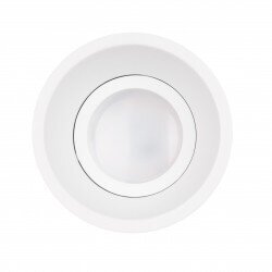 Taškinis šviestuvas Maxlight Deep kolekcija baltos spalvos, 9cm 1xGU10 H0069 цена и информация | Lubiniai šviestuvai | pigu.lt