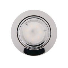 Prožektorius Maxlight Fine kolekcijos chromas 1xGU10 Ø9,5cm H0038 цена и информация | Потолочные светильники | pigu.lt