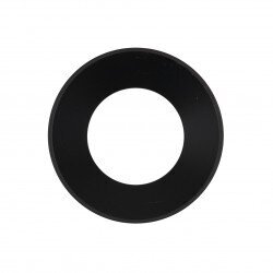 Dekoratyvinis žiedas šviestuvams Maxlight Galexo juodas RH0106/H0107 kaina ir informacija | Lubiniai šviestuvai | pigu.lt